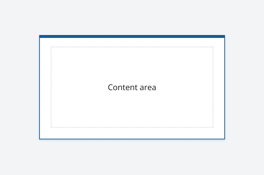 Diagram showing a region shadow on a container.